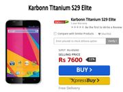 Karbonn Titanium S29 Elite With 5.4-Inch Display Now Available At Rs 7,600