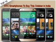 Top 10 HTC Corporation's Smartphones To Buy This October in India