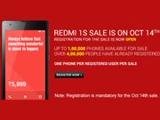 Xiaomi Redmi 1S Will Start Selling Today At 2 PM: 100000 Units in Stock