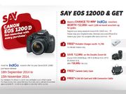 Canon Offers Wide Range of Offers On EOS 1200D DSLR Worth Rs 12,995