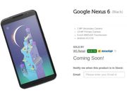 Google Nexus 6 'Coming Soon' On Flipkart