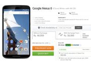 Google Nexus 6 Now Available for Pre-Order at Rs 43,999 Along With Exchange Offer