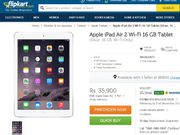 Apple iPad Air 2 Pre-Order Starts in India at Rs. 35,900 Via Flipkart: Top 10 Tablets Rivals