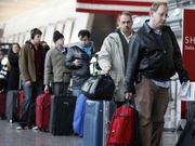 Smartphone Swipe to Lock Your Luggage