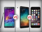 Xiaomi Mi Note Pro Vs Samsung Galaxy Note 4 Vs Apple iPhone 6 Plus : Face off