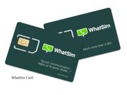 WhatSim SIM card give you access to WhatsApp without data connectivity
