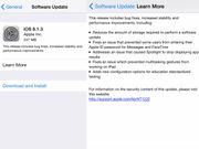 Apple releases iOS 8.1.3 update, Improves Performance and Stability