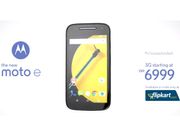 Moto E (2nd Gen) with 3G Connectivity to be Launched in India Soon