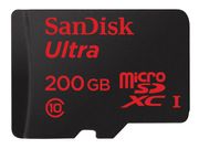 MWC 2015: SanDisk Ultra 200GB MicroSDXC Memory Card Announced