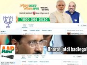 BJP, AAP outpace Congress on Twitter