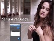 Now, Stroke your Hair to Control your Smartphone!