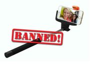 Apple bans selfie sticks