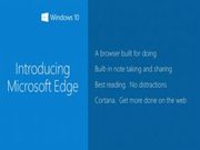 Microsoft’s Project Spartan Browser Officially Named Microsoft Edge at Build 2015