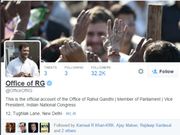 Rahul Gandhi debuts on Twitter