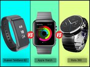 Huawei TalkBand B2 vs Apple Watch vs Moto 360: Who Will Win The SmartBand Race?