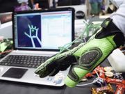 Feel virtual reality with new gloves