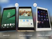 Sony Xperia Z5 vs Z5 Premium vs Z5 Compact: Quick Specs Comparison