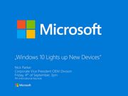 Microsoft At IFA 2015: Watch Live Streaming Here