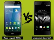 Acer Liquid Z630s vs Micromax Canvas 5: Which One To Buy?