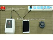 Huawei Quick Charge tech can charge upto 50% battery of a smartphone in just 5 minutes