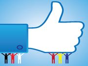 Use Facebook just for posting 'likes' to ward off depression