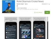 Sport Right Now launches Rohit Sharma cricket news app