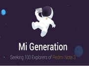 Xiaomi to launch Redmi Note 3 in India initially only to '100 Explorers'