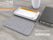 The SlimType cover doubles up as QWERTY keyboard for Samsung Galaxy S6 or S6 edge