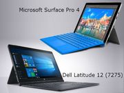 Dell Latitude 12 (7252) 2-in-1 vs Microsoft Surface Pro 4: Which One Is Right For You?