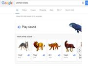 Teach your kids animal sounds with Google Search