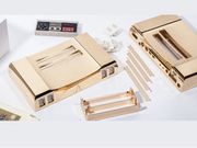 This 24K Gold plated re-modelled Nintendo Gaming Console would remind you of your childhood!