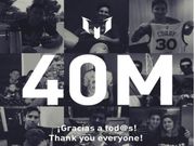 Messi draws 40 million followers on Instagram
