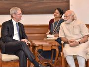 Cook, Modi discuss plans to manufacture in India