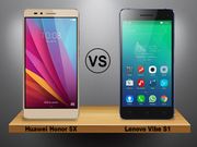 Huawei Honor 5x vs Lenovo Vibe S1: Which one offers more under your budget!