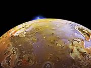 Fluctuating atmosphere of Jupiter's volcanic moon revealed
