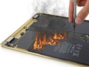 iPad battery catches fire in Finland