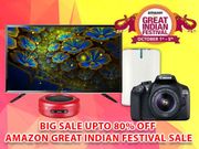 Big Sale Up to 80% Off Amazon Great Indian Festival Sale: Offers on Speaker, LED TV, And More