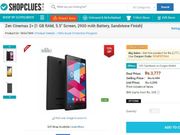 Price Drop Alert: Zen Cinemax 2+ Available for Rs. 3,777 on ShopClues!