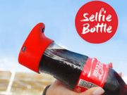 Coca-Cola bottle that clicks a selfie in a jiffy