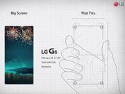 LG G6 invite tips at a large screen and slim bezels, release date gets revealed