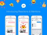 Facebook Messenger introduces reactions and mentions