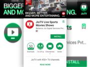 JIO TV app is now the ninth most downloaded app on Google Play Store in India