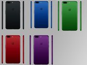 OnePlus 5 renders in Black, Red, Blue, Green and Purple colors emerge