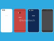 Alleged Asus ZenFone 4 series design leaks online
