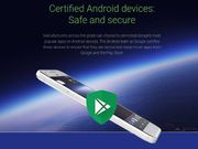 Google now says certified Android devices are the most safe and secure devices you can own