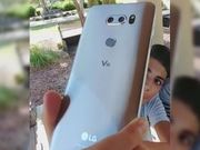 LG V30 real images surface; Glass back, dual cameras confirmed