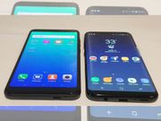 Micromax Canvas Infinity leaks against Galaxy S8; 18:9 curved display seen