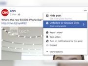 Facebook is reportedly testing a new “Snooze” feature