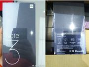 Xiaomi Mi Note 3 retail box images leak hours before launch