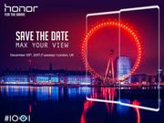 Honor to launch a bezel-less smartphone on December 5; press invites out